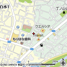 兵庫県神戸市西区北別府5丁目3-12周辺の地図