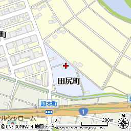 静岡県浜松市中央区田尻町704周辺の地図