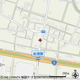 静岡県浜松市中央区米津町1435周辺の地図
