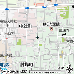 奈良県奈良市肘塚町181-10周辺の地図