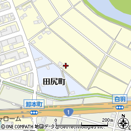 静岡県浜松市中央区白羽町1650周辺の地図