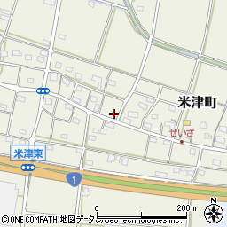 静岡県浜松市中央区米津町708周辺の地図