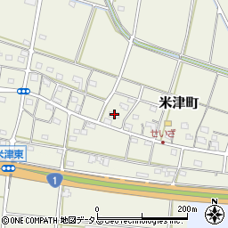 静岡県浜松市中央区米津町613周辺の地図
