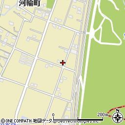 静岡県浜松市中央区河輪町436周辺の地図