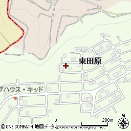 三重県名張市東田原607-33周辺の地図