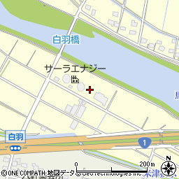 静岡県浜松市中央区白羽町1749周辺の地図
