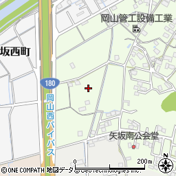 岡山県岡山市北区矢坂本町10周辺の地図
