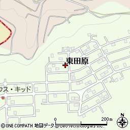 三重県名張市東田原607-36周辺の地図