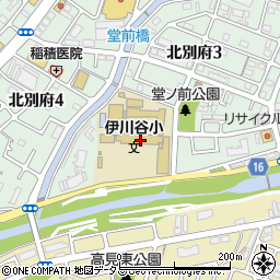 神戸市立伊川谷小学校周辺の地図