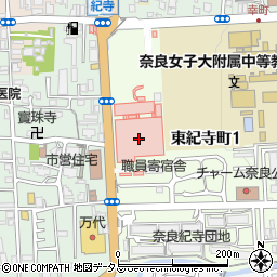 市立奈良病院（地域医療振興協会）周辺の地図