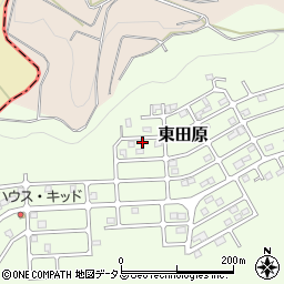 三重県名張市東田原607-34周辺の地図