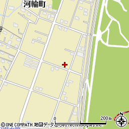 静岡県浜松市中央区河輪町437周辺の地図
