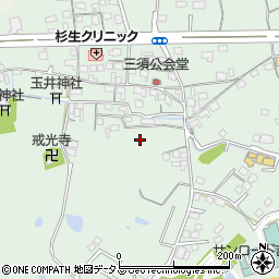 岡山県総社市三須周辺の地図