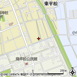 静岡県磐田市東平松619周辺の地図