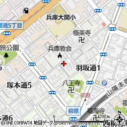 スペース塚本通第１駐車場周辺の地図