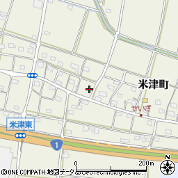 静岡県浜松市中央区米津町707周辺の地図