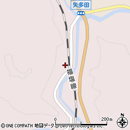 広島県府中市上下町矢多田13周辺の地図