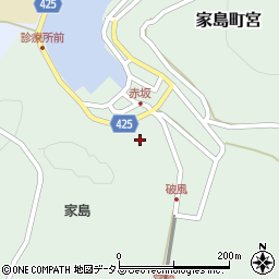 兵庫県姫路市家島町宮1635-43周辺の地図