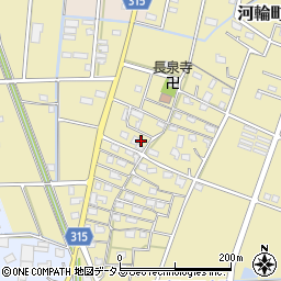 静岡県浜松市中央区河輪町655周辺の地図