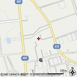 愛知県豊橋市東赤沢町竜周辺の地図