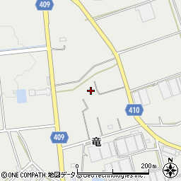愛知県豊橋市東赤沢町（竜）周辺の地図