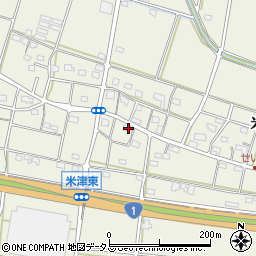 静岡県浜松市中央区米津町457周辺の地図