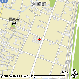 静岡県浜松市中央区河輪町508周辺の地図
