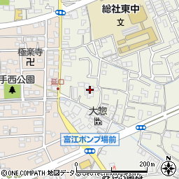 岡山県総社市井手128周辺の地図