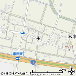 静岡県浜松市中央区米津町721周辺の地図