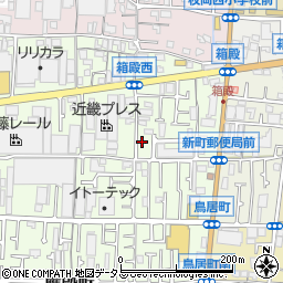 大阪府東大阪市新町5-15周辺の地図
