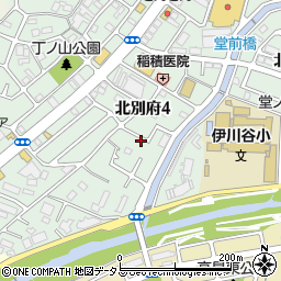 兵庫県神戸市西区北別府4丁目2082周辺の地図
