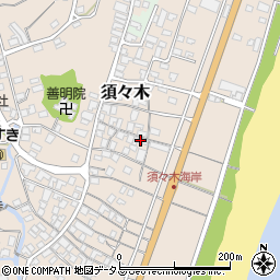 静岡県牧之原市須々木416周辺の地図