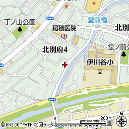 兵庫県神戸市西区北別府4丁目2082-1周辺の地図