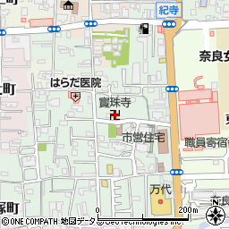 寳珠寺周辺の地図