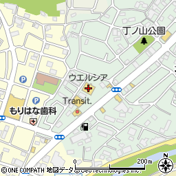 れこっず伊川谷店周辺の地図