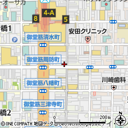 マツモトキヨシ心斎橋中央店周辺の地図