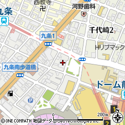住友生命保険相互会社　大阪団体事業部第６営業部周辺の地図