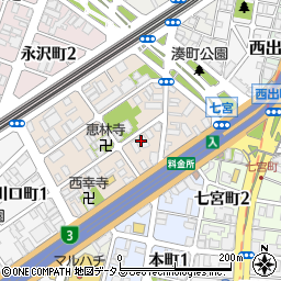 株式会社神高木材商店周辺の地図