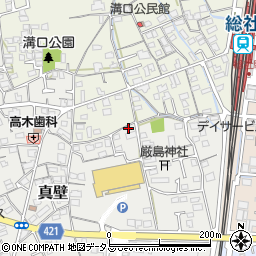 岡山県総社市真壁945周辺の地図