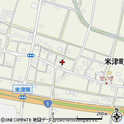 静岡県浜松市中央区米津町720周辺の地図