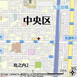 大阪府大阪市中央区島之内1丁目3-20周辺の地図