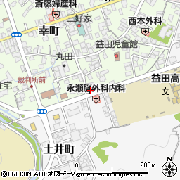 島根県益田市幸町10-18周辺の地図