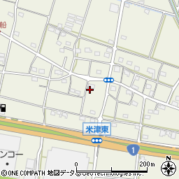 静岡県浜松市中央区米津町1430周辺の地図