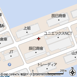 旭扇海運株式会社周辺の地図