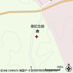益田市立　秦記念館周辺の地図