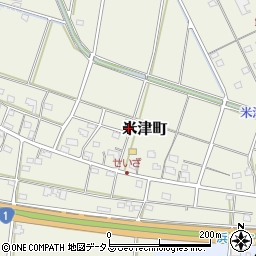 静岡県浜松市中央区米津町586周辺の地図