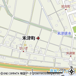 静岡県浜松市中央区米津町830周辺の地図