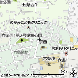 〒630-8044 奈良県奈良市六条西の地図
