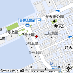 山櫻大阪西支店周辺の地図