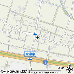 静岡県浜松市中央区米津町455周辺の地図